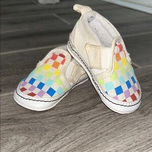Vans Multicolor Checkered Baby Shoes